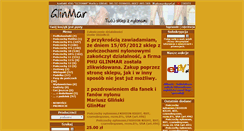 Desktop Screenshot of glinmar.pl